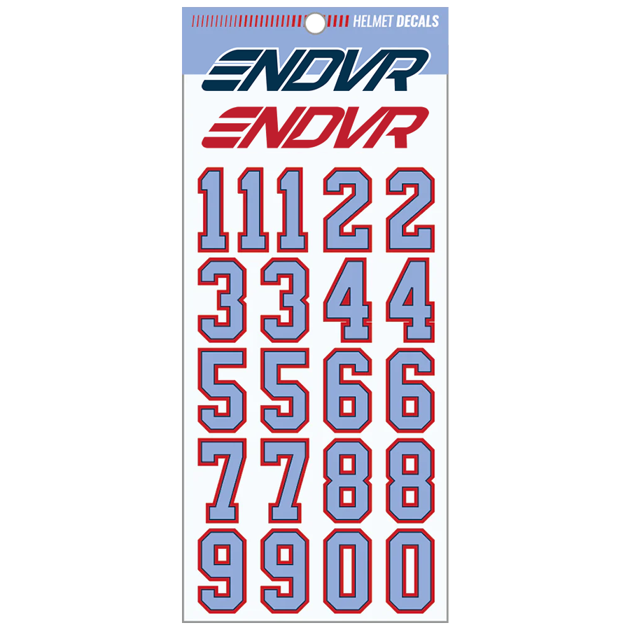 ENDVR Helmet Decal Pack